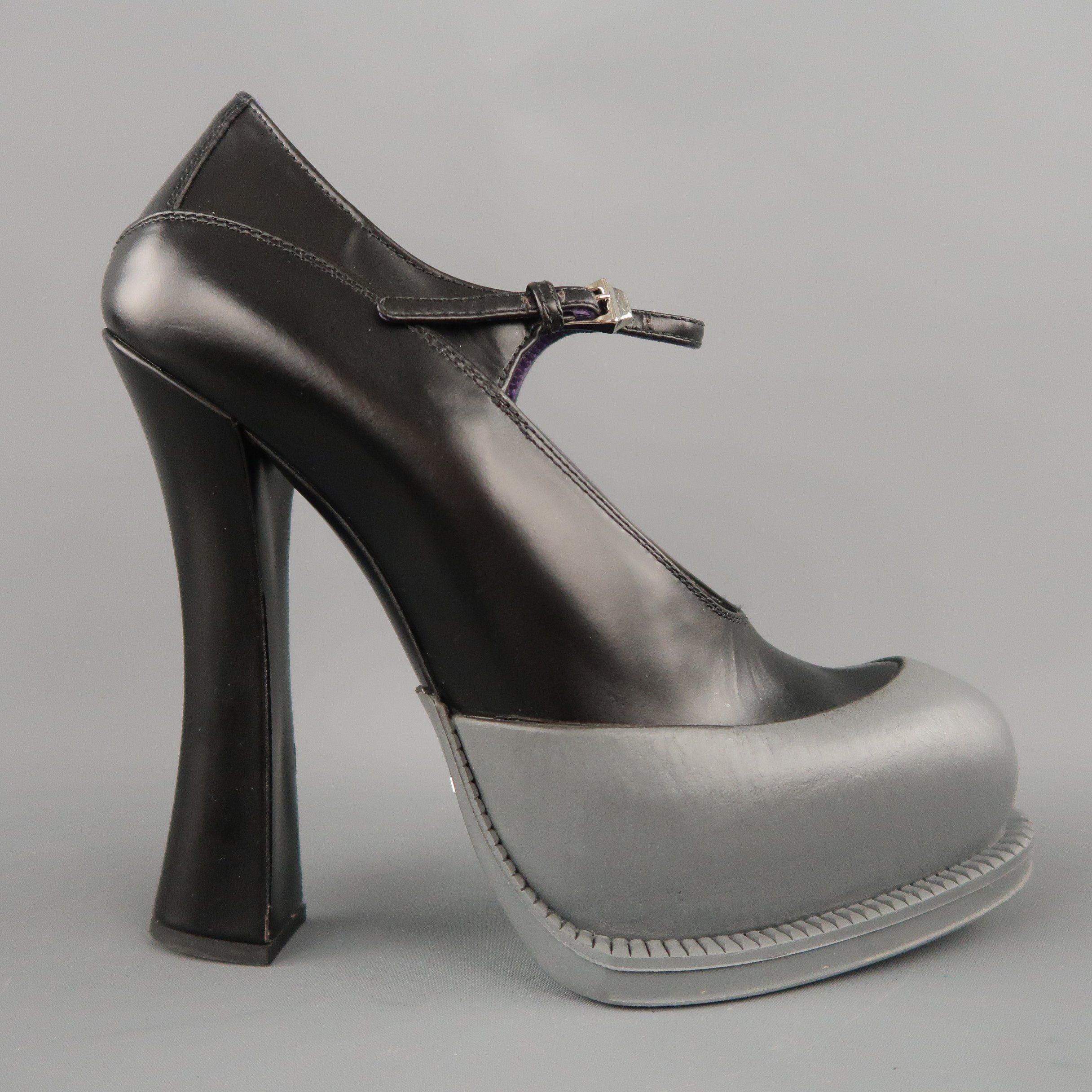 rubber mary jane shoes