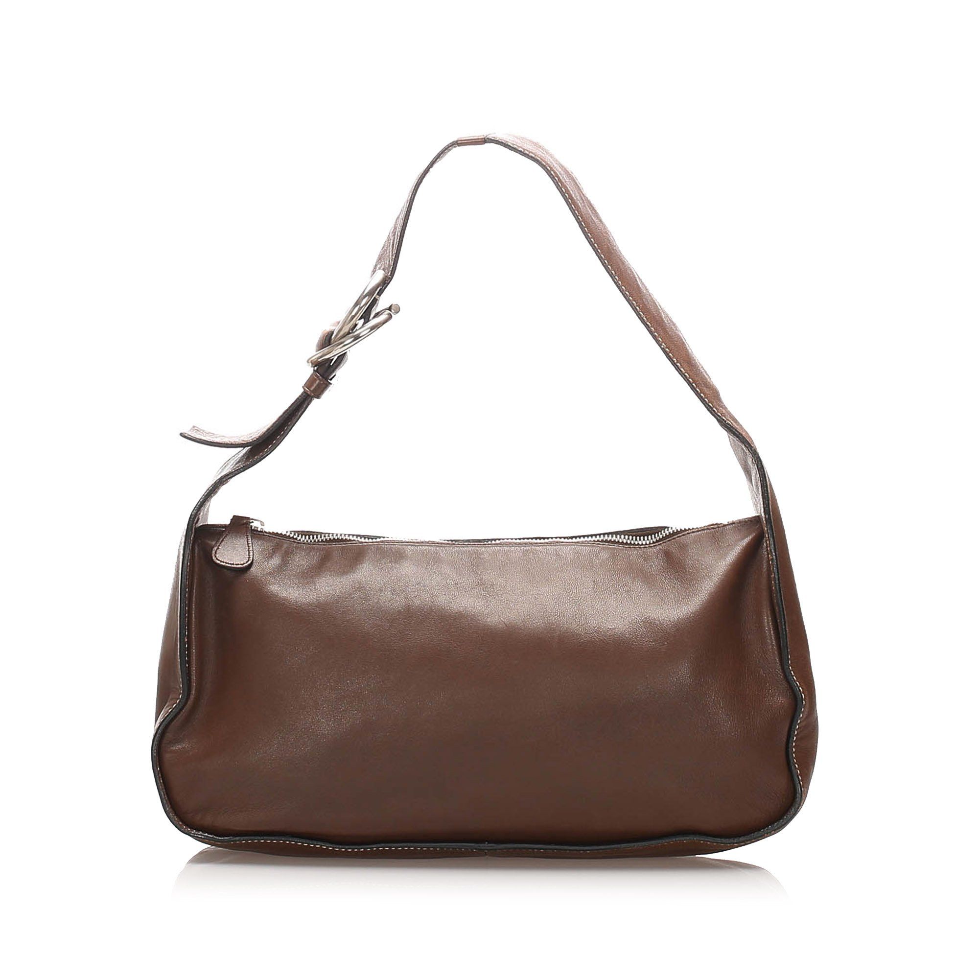 Prada baguette bag brown Clearance