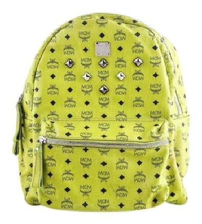 mcm backpack green