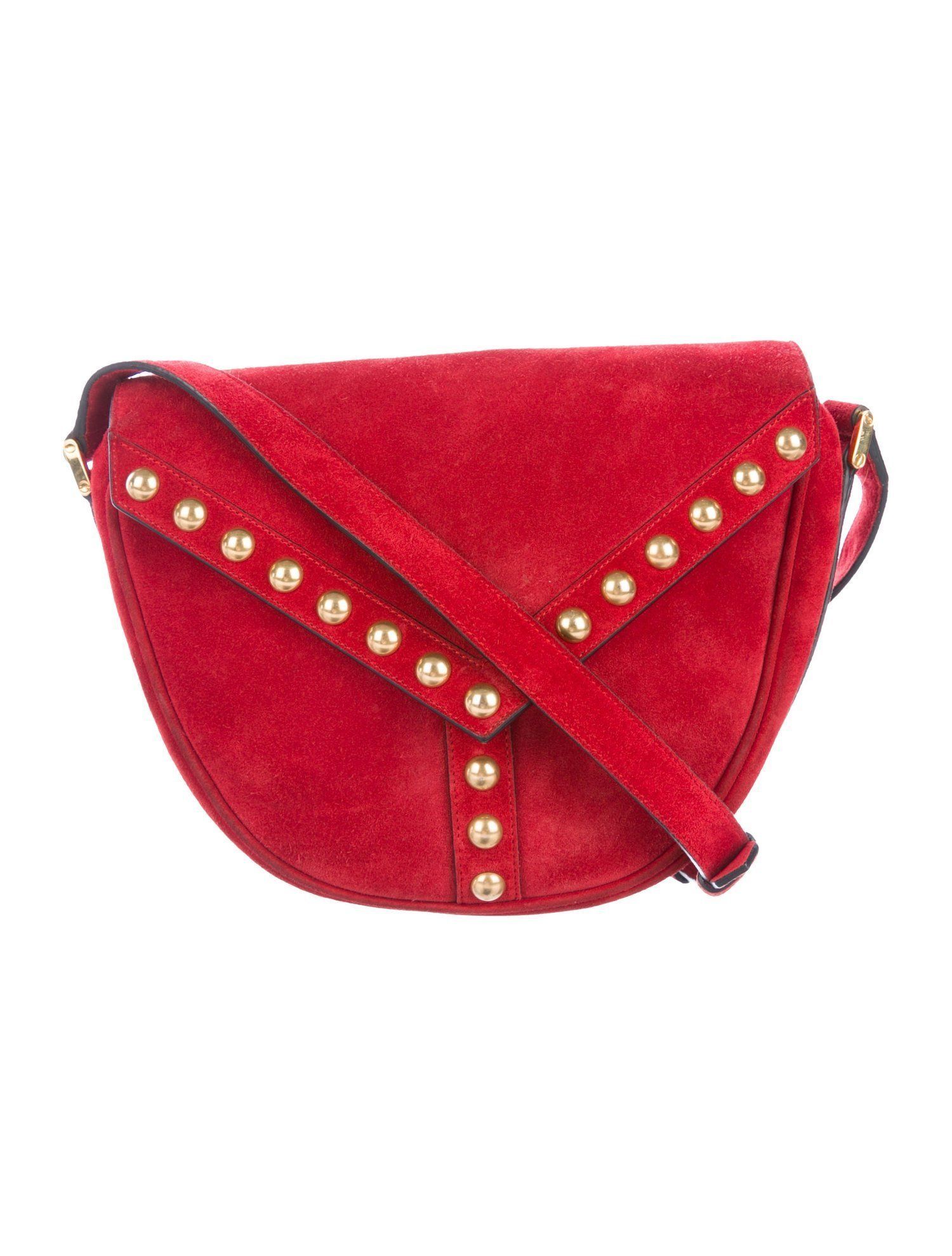 ysl red crossbody