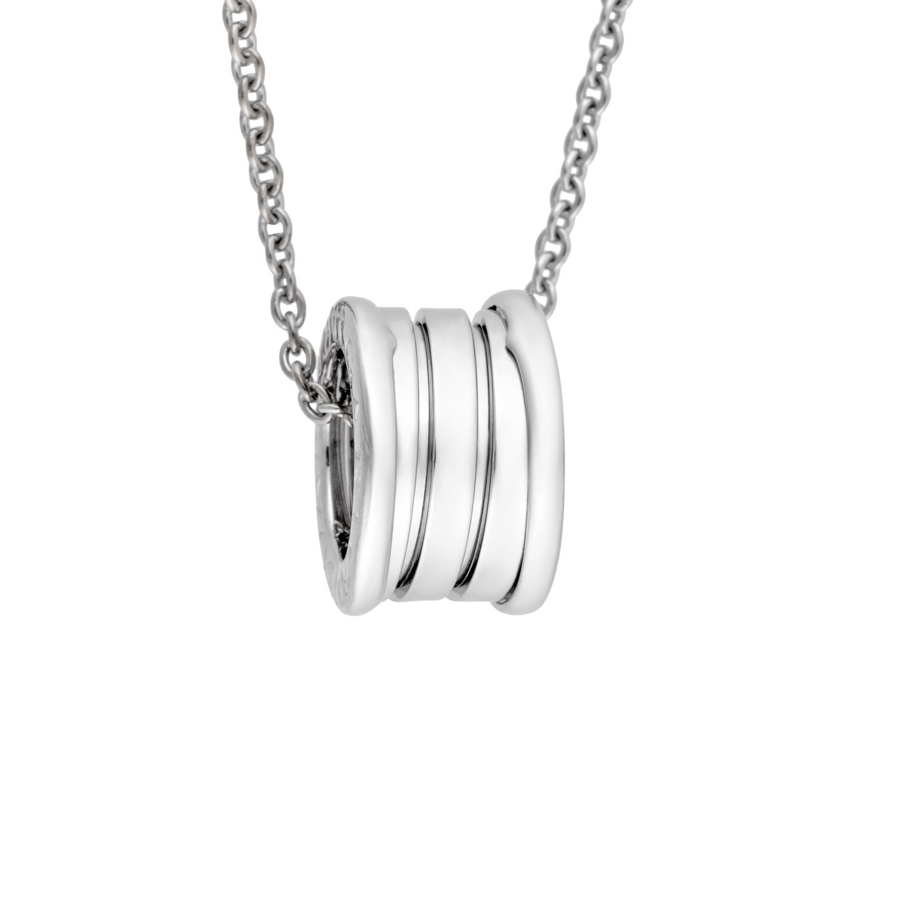 Bvlgari 18k White Gold B Zero1 Necklace Length 16 Leprix Bvlgari 18k White Gold B Zero1 Necklace Length 16 Leprix