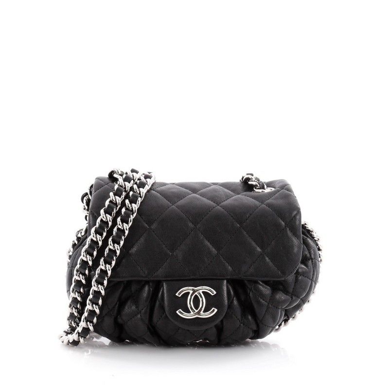 chanel chain around flap bag