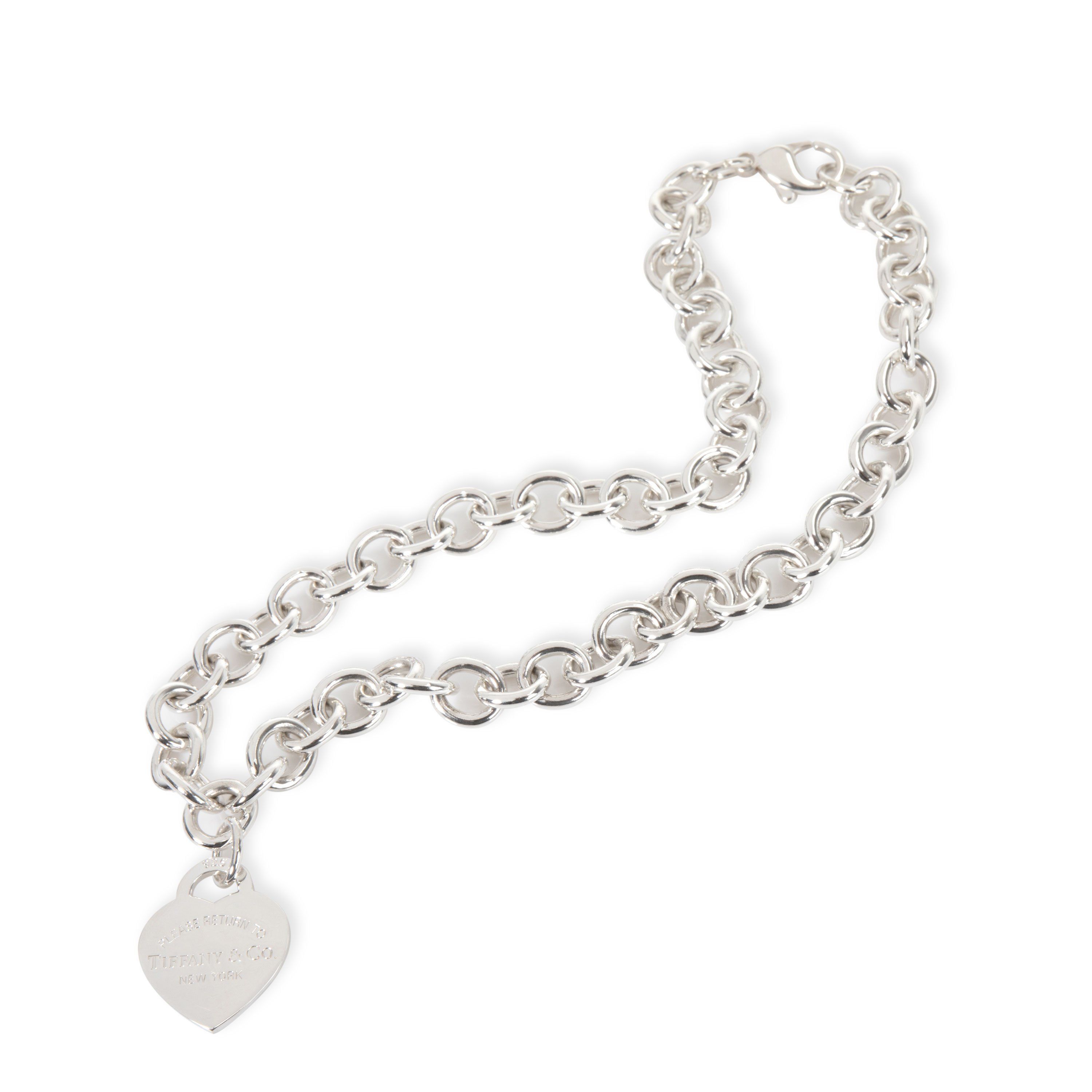 Tiffany Heart Tag Necklace 
